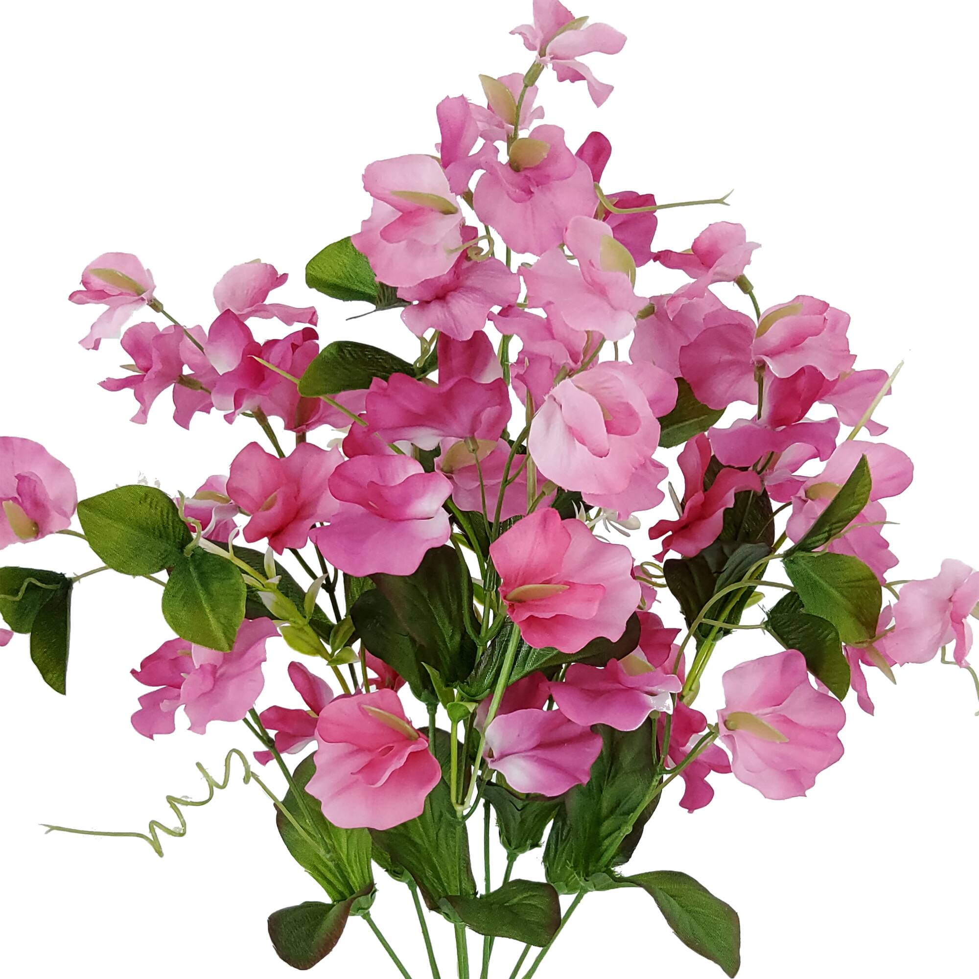 19" Pink Sweet Pea Bush by Ashland®